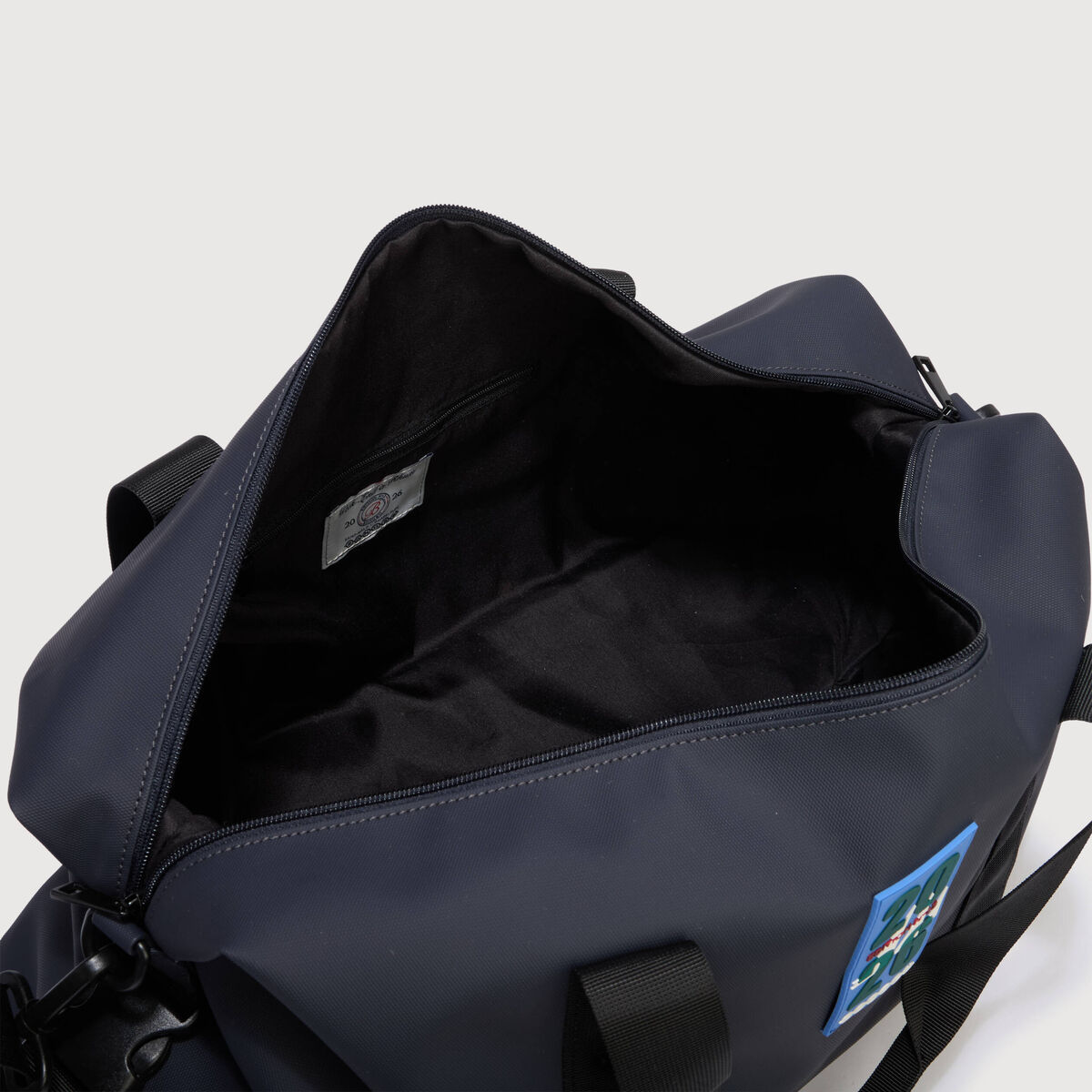 Sac avec doublure bleu marine homme