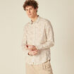 Chemise manches longues multicolore homme