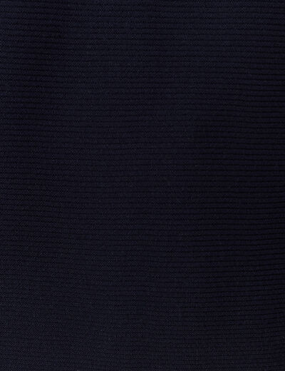 Pull éco-responsable bleu marine femme