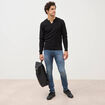 Jeans slim longueur 32 denim double stone homme