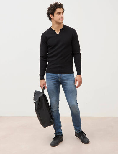 Jeans slim longueur 32 denim double stone homme