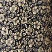 Gilet matelassé col rond noir femme