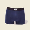 Lot 3 boxers bleu pétrole homme