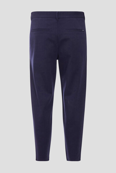 Pantalon chino bleu marine homme