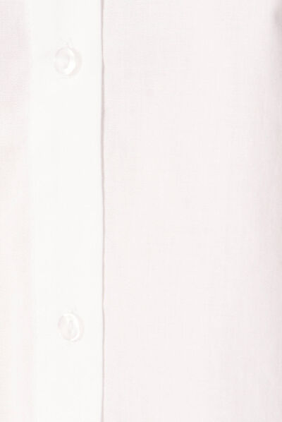 Chemise manches longues blanc femme