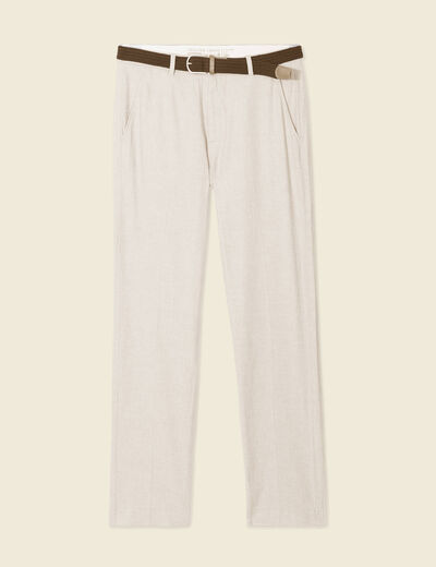 Pantalon éco-responsable gris foncé homme