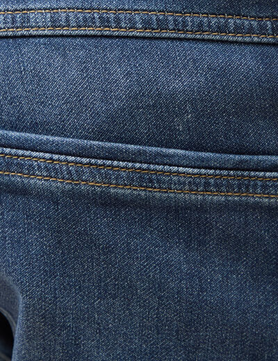 Jeans straight ultra stretch denim brut homme