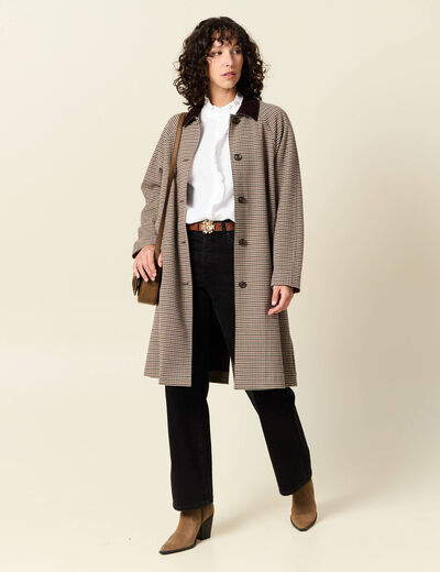 Chemise manches longues blanc femme
