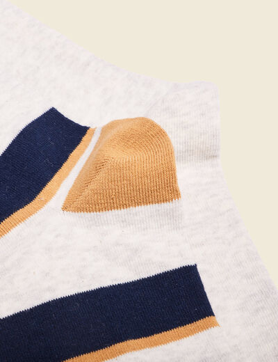 Lot 2 paires chaussettes camel homme