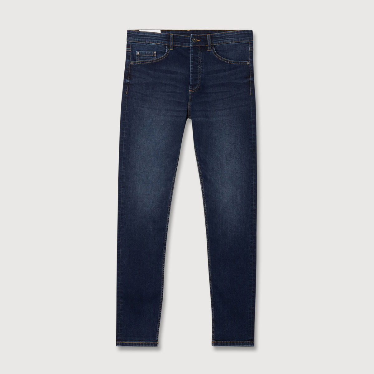 Jeans skinny tapered denim brut homme