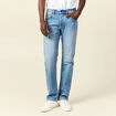 Jeans regular 5 poches denim used homme