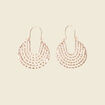 Boucles d'oreilles créoles couleur or femme