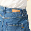 Short mom éco-responsable denim stone femme