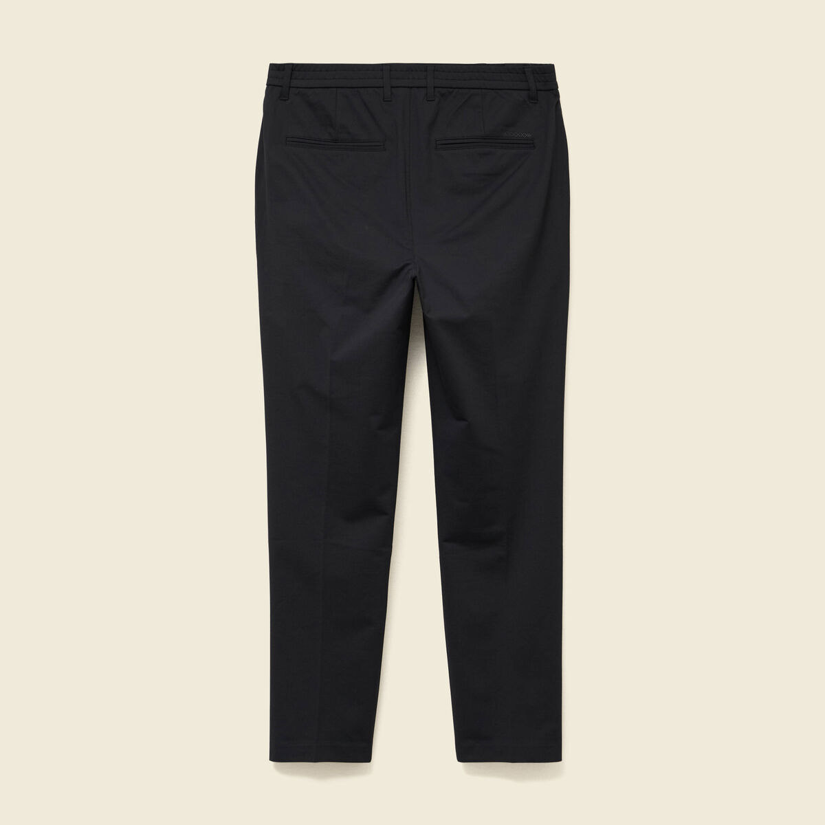Pantalon chino stretch noir homme