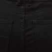 Jeans bootcut denim noir femme