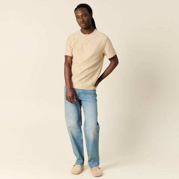 t shirt manches courtes beige homme T-shirt manches courtes beige homme