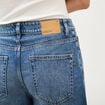 Jeans loose en coton denim used femme