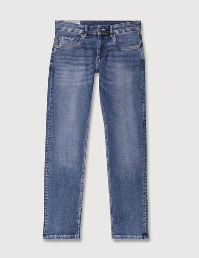 Jeans straight ultra stretch denim stone homme