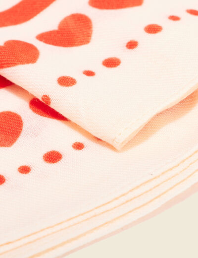 Foulard ecru femme