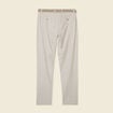 Pantalon chino longueur 32 avec ceinture gris homme