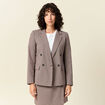Veste esprit blazer noir femme
