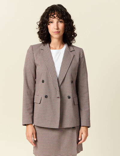 Veste esprit blazer noir femme