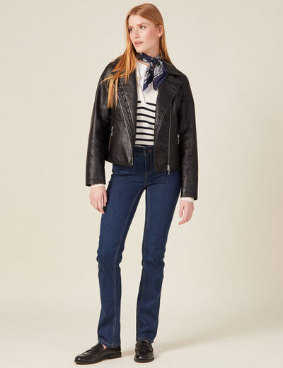 Jeans Fanny - regular denim brut femme