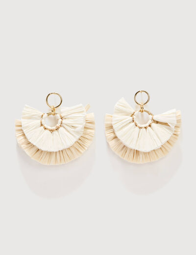 Boucles d'oreilles sable femme