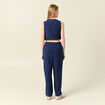 Combinaison éco-responsable bleu marine femme