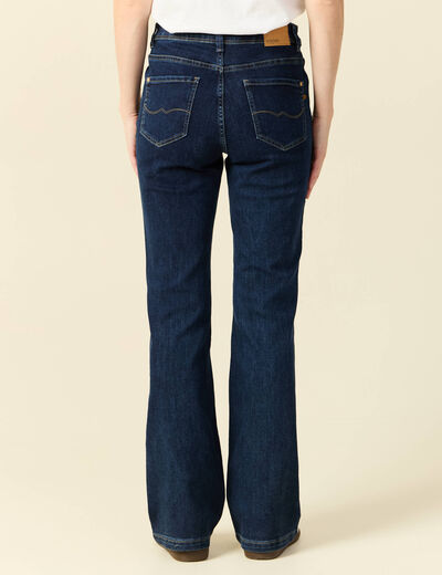 Jeans Yoko - bootcut denim brut femme