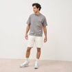 T-shirt en coton gris homme