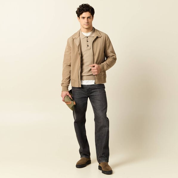 polo manches longues gris homme Polo manches longues gris homme