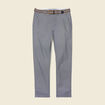 Pantalon chino straight bleu homme