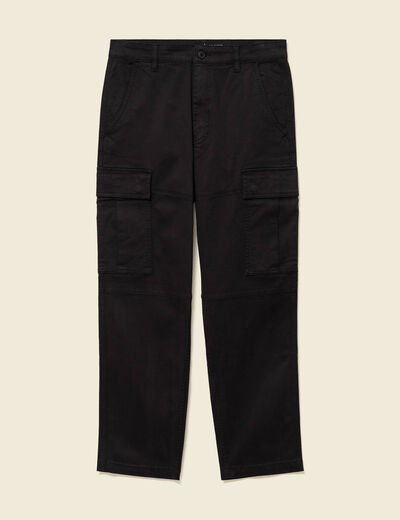 Cargo battle longueur 32 noir homme