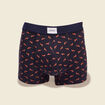 Lot 3 boxers bleu marine homme