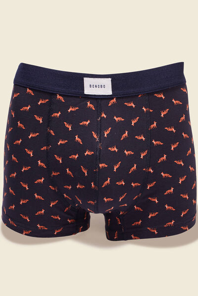 Lot 3 boxers bleu marine homme