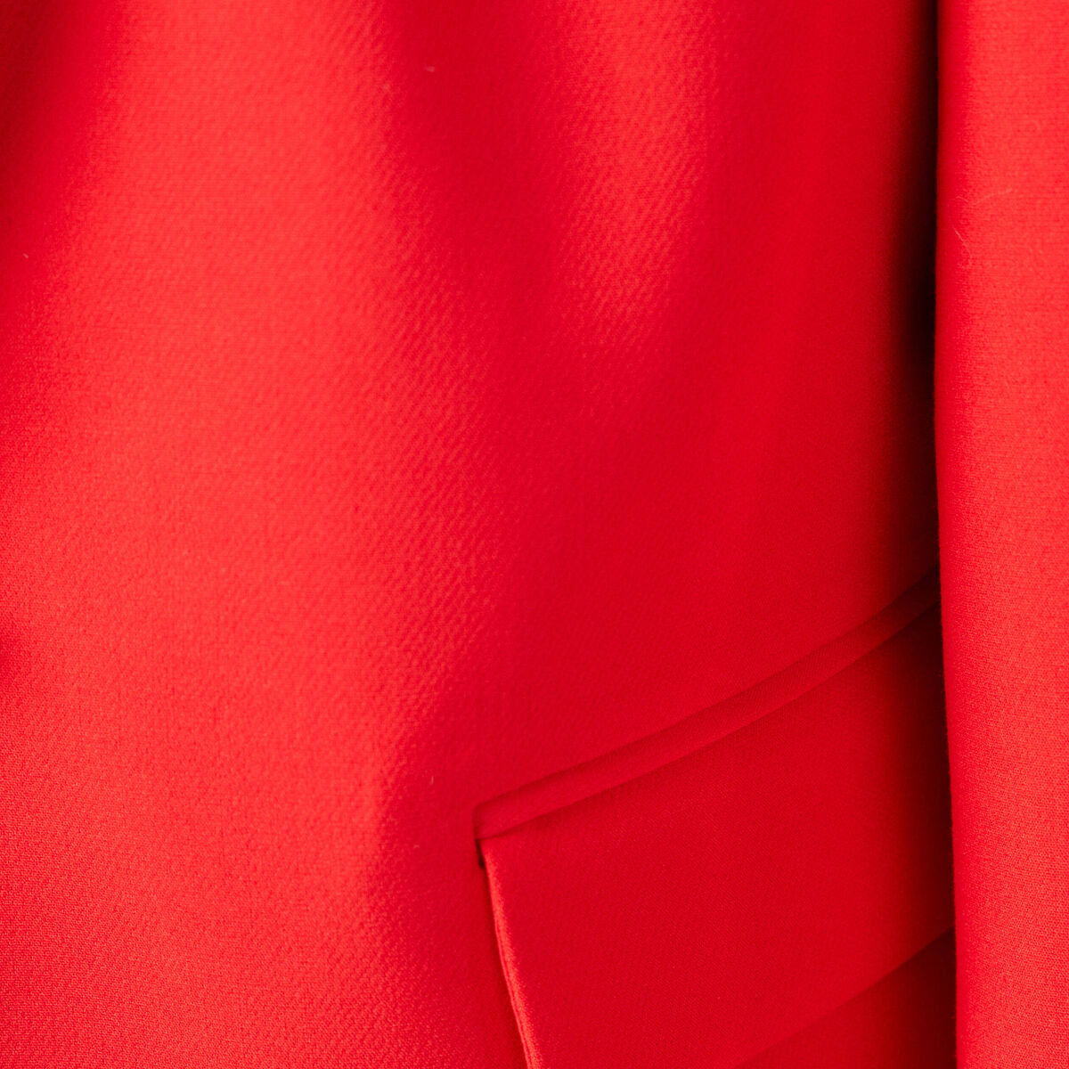 Veste esprit blazer cintrée rouge foncé femme