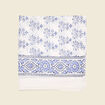 Foulard bleu femme