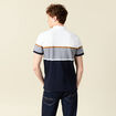 Polo manches courtes blanc homme