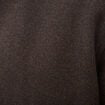 Veste oversize courte col classique marron homme