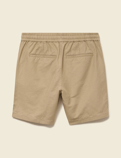 Bermuda vert olive homme