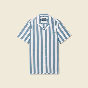 Chemise éco-responsable vert foncé homme