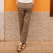 Pantalon taupe homme