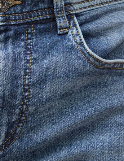 Jeans straight ultra stretch denim stone homme