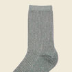 Chaussettes vert kaki femme