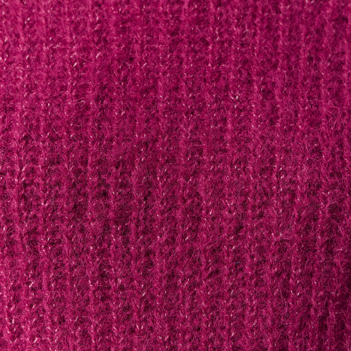 Pull manches longues prune femme
