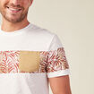 T-shirt manches courtes rose homme