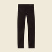 Jeans skinny push up 7/8ème denim noir femme