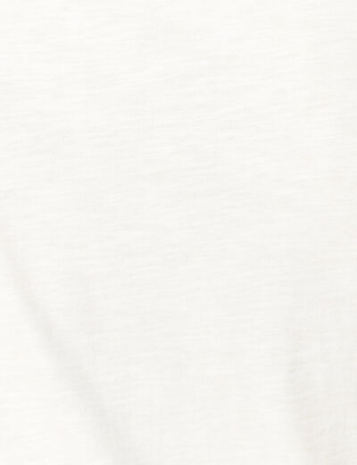 T-shirt manches courtes marron clair homme