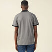 Polo manches courtes gris foncé homme